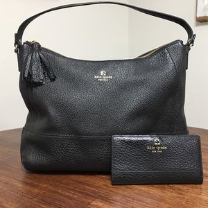 Black Kate Spade Hobo ♠️